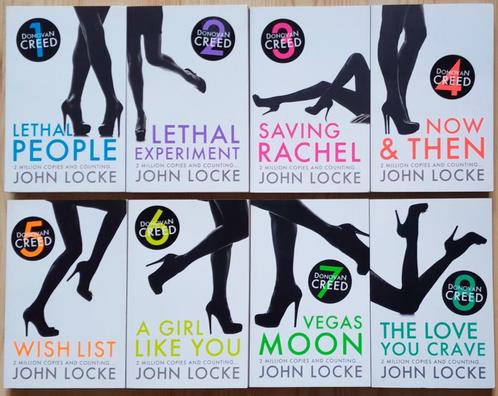 DONOVAN CREED – thrillers by John Locke (1e 8 delen samen!), Boeken, Thrillers, Gelezen, Amerika, Ophalen of Verzenden