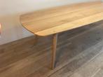 Beautiful handcrafted oak designer dining table 270cm, Ophalen, Eikenhout, 200 cm of meer, Zo goed als nieuw