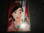 MULAN! Mooie Disney Tekenfilm Klassieker Op VIDEO!, Cd's en Dvd's, VHS | Kinderen en Jeugd, Tekenfilms en Animatie, Alle leeftijden