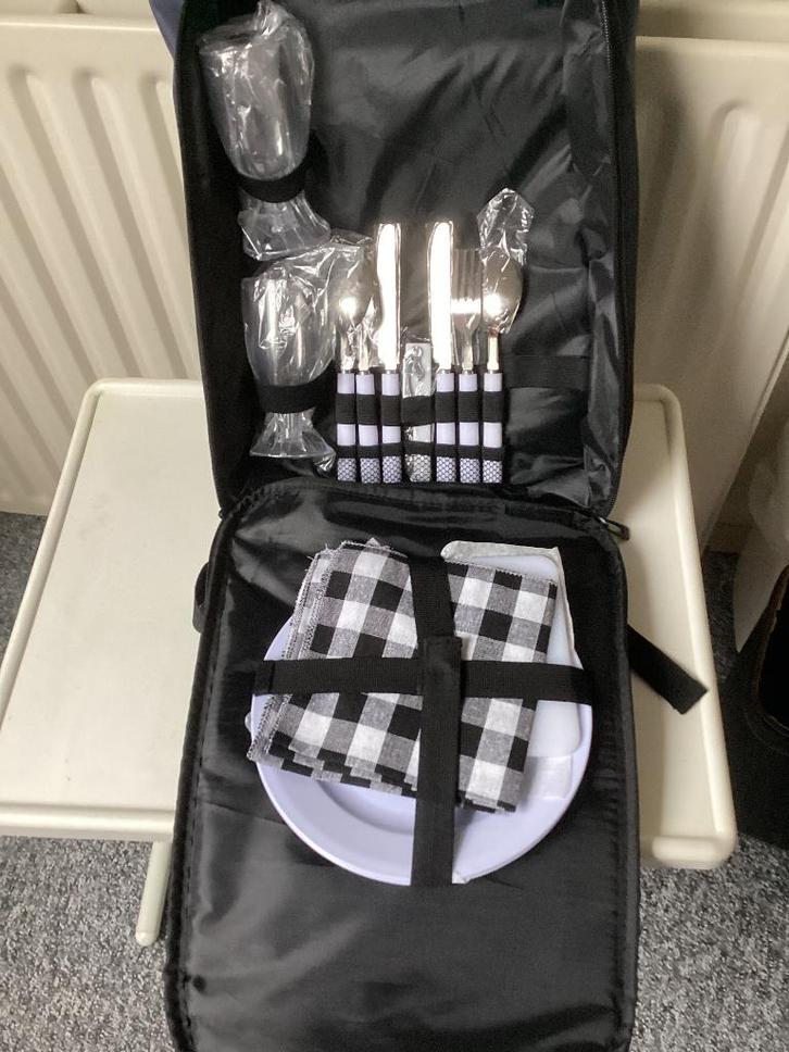 Picknick backpack, Hobby en Vrije tijd, Picknickmanden, Nieuw, Ophalen
