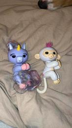 Fingerlings aapje en unicorn, Ophalen of Verzenden, Zo goed als nieuw