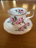 Vintage Queens Rosina theeservies kop en schotel, Antiek en Kunst, Ophalen