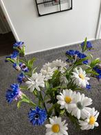 Kunstbloemen Boeket - Blauw & Wit, Ophalen of Verzenden, Gebruikt, Binnen