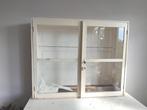 Vitrinekastje, crème, Vintage, retro kastje, opknappertje, Huis en Inrichting, Kasten | Buffetkasten, Ophalen, Gebruikt, 50 tot 100 cm