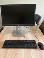 HP Beeldscherm + Toetsenbord & Muis, Computers en Software, Monitoren, Ophalen, Hp, Gebruikt, In hoogte verstelbaar
