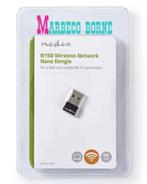 Mini USB WiFi stick, Wi-Fi Dongle, Computers en Software, Netwerkkaarten, Nieuw, Extern, Ophalen of Verzenden, Nedis