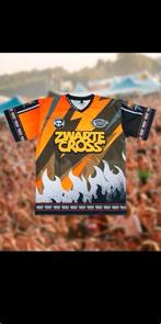 Zwarte Cross harder! t-shirt maat L nozem, Ophalen of Verzenden, Nieuw, Maat 52/54 (L), Zwart