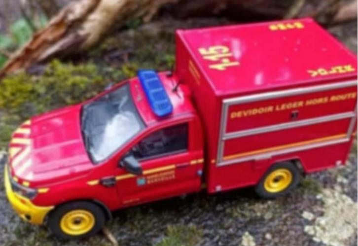 Ford Ranger VDLHR SPAC BRANDWEER schaal 1/43 # 58, Hobby en Vrije tijd, Modelauto's | 1:43, Nieuw, Auto, Overige merken, Verzenden