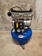 HBM 16 Liter - Low Noise Compressor (1PK - 8 Bar - 165L/min), Doe-het-zelf en Verbouw, Compressors, Ophalen, Gebruikt, 6 tot 10 bar