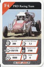 Kw2067 autokaartje f4 auto sport prd racing team, Ophalen of Verzenden, Zo goed als nieuw, Auto's
