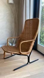 Dirk van Sliedregt 514 rattan fauteuil lounge stoel, Huis en Inrichting, Fauteuils, Ophalen, 75 tot 100 cm, Zo goed als nieuw