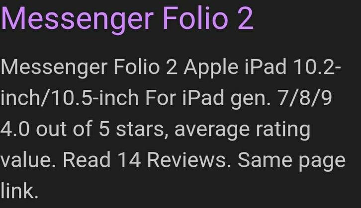 Zagg messenger folio2 keyboard voor ipad nieuw zwart, Computers en Software, Apple iPads, Nieuw, Overige modellen, 10 inch, 64 GB