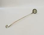 Antiek Tin lange Bowllepel - Punch lepel circa 1900, Antiek en Kunst, Antiek | Bestek, Ophalen of Verzenden