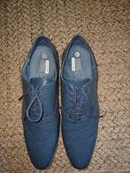 Blauwe herenschoenen maat 47. Nauwelijks gedragen., Ophalen of Verzenden, Zo goed als nieuw, Blauw