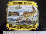 sticker albatros sportvisser hengelsport sportief vissen, Verzenden, Zo goed als nieuw, Merk