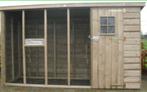 Volière hout vogelhuis met sluis vogelkooi ook maatwerk, Dieren en Toebehoren, Vogels | Toebehoren, Nieuw, Kooi-accessoires, Ophalen