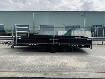 Henra PL35 tridem plateauwagen / autoambulance 3500KG beschikbaar voor biedingen