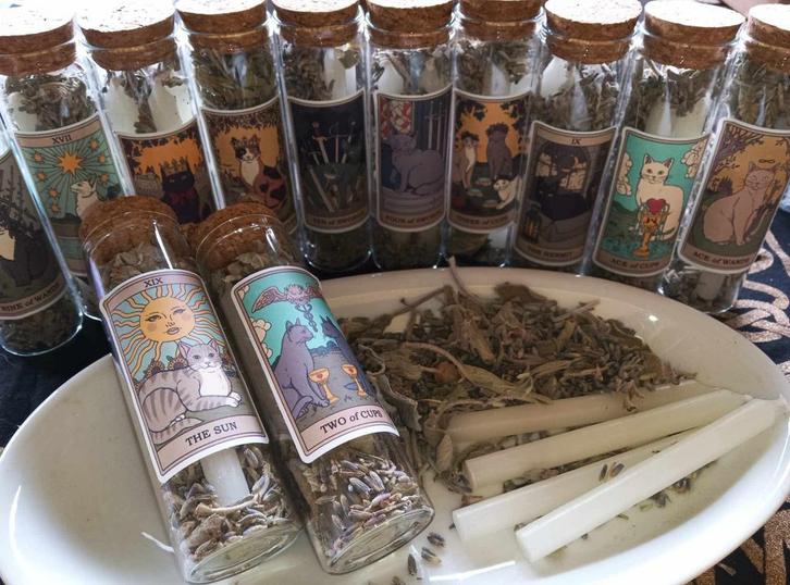 Wicca Ritueel Bescherming/Reiniging Buis Nieuw Reiki,Spirit, Verzamelen, Religie, Nieuw, Natuurreligies, Overige typen, Ophalen of Verzenden
