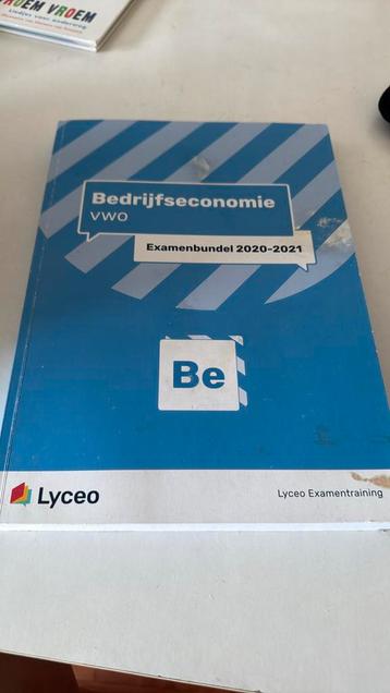 Lyceo examenbundel Bedrijfseconomie beschikbaar voor biedingen