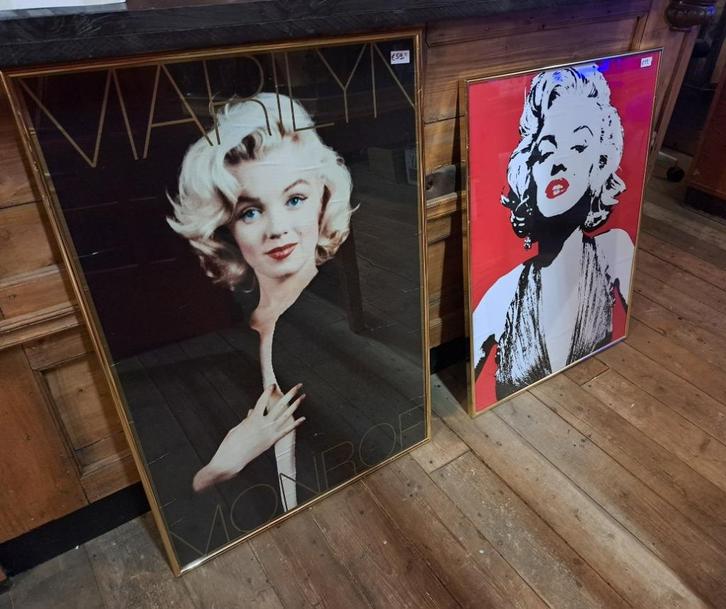 Amerikaanse posters Marilyn Monroe Pin up en Frank Sinatra, Antiek en Kunst, Curiosa en Brocante, Ophalen