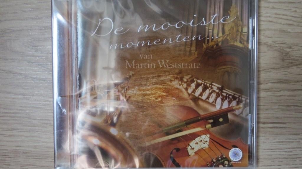 Cd orgel: De mooiste momenten van Martin Westrate, Ophalen of Verzenden, Nieuw in verpakking, Gospel