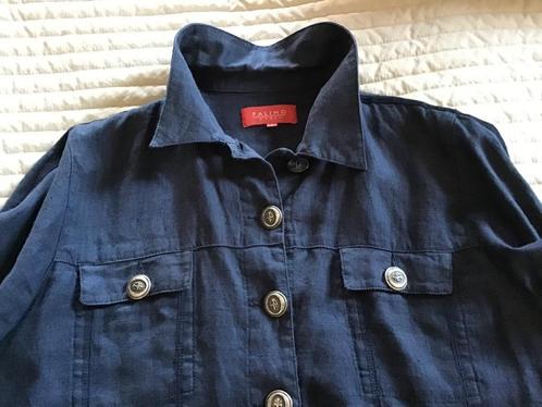 Falino blauw jasje maat 38, Kleding | Dames, Jasjes, Kostuums en Pakken, Zo goed als nieuw, Jasje, Maat 38/40 (M), Blauw, Ophalen of Verzenden