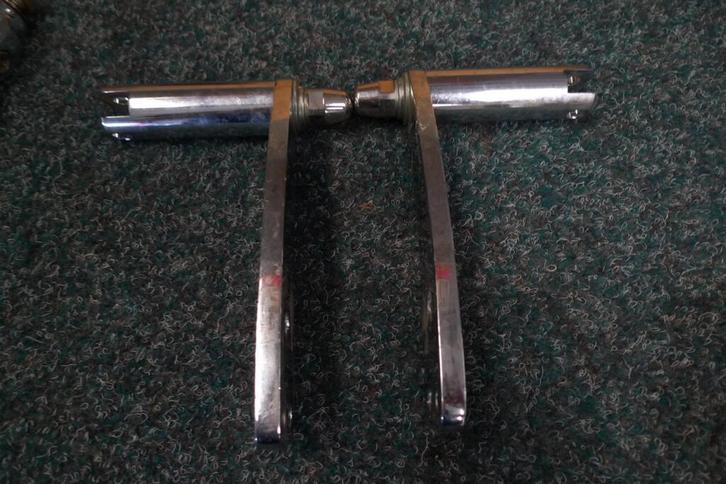 Highwaysteps steunen fxd zonder steps loc.11, Motoren, Onderdelen | Harley-Davidson, Gebruikt, Ophalen