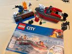 LEGO City Brandweerboot 60213 - Compleet!, Ophalen of Verzenden, Gebruikt, Complete set, Lego