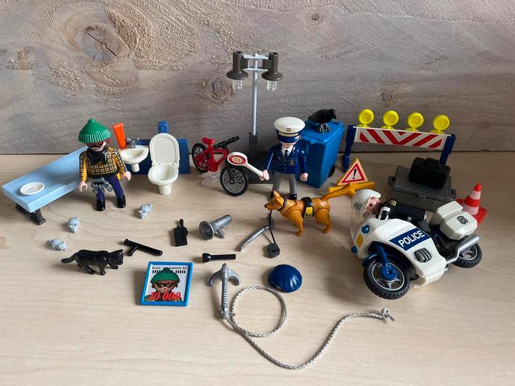 Playmobil 4157 politie, Kinderen en Baby's, Speelgoed | Playmobil, Zo goed als nieuw, Ophalen of Verzenden