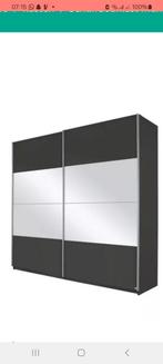 Grote kledingkast met 2 schuifdeuren, Ophalen, Gebruikt, 200 cm of meer, 200 cm of meer