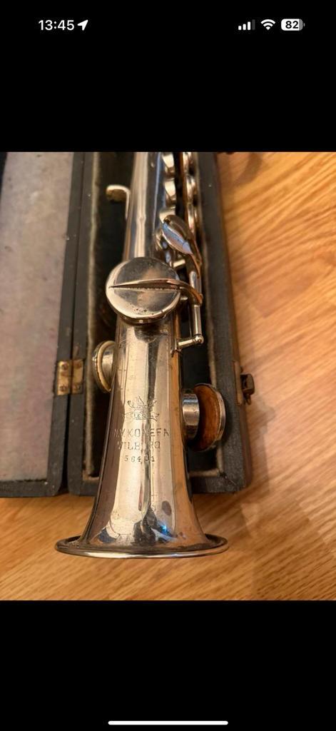 Sopraan saxofoon, Muziek en Instrumenten, Blaasinstrumenten | Saxofoons, Gebruikt, Sopraan, Ophalen of Verzenden