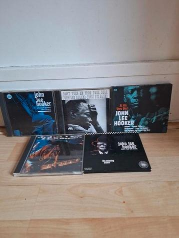 John Lee Hooker: 5 cd's  beschikbaar voor biedingen