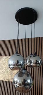 Hanglamp, Huis en Inrichting, Lampen | Hanglampen, Ophalen, Gebruikt, Glas, Minder dan 50 cm