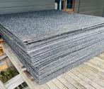 Tapijt tegels 100 x 100 cm, Huis en Inrichting, Stoffering | Vloerbedekking, Ophalen, Gebruikt, Grijs, 50 tot 75 m²
