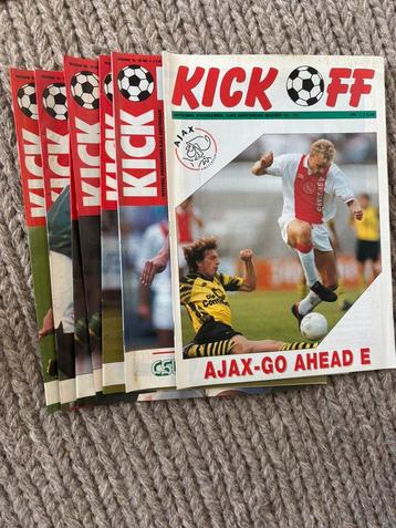 Ajax 92/93 Kick-off Boekjes | Origineel Verzamelitem beschikbaar voor biedingen