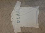 Witte Olaf T-shirt - Maat XS, Wit, Ophalen of Verzenden, Zo goed als nieuw, Korte mouw