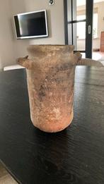 Robuuste doorleefde oude vaas, pot,kruik, Antiek en Kunst, Curiosa en Brocante, Ophalen of Verzenden