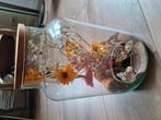 Sierpot met herfst bloemen(kunst), Huis en Inrichting, Woonaccessoires | Overige, Ophalen of Verzenden, Nieuw