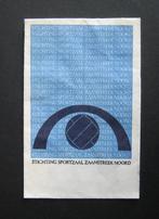 08-114 Stichting Sportzaal Zaanstreek Noord, Verzamelen, Suikerzakjes, Verzenden, Nederland