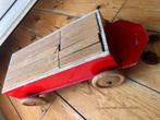 Houten Karretje met Blokken Palen, Antiek en Kunst, Ophalen of Verzenden