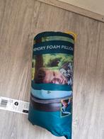 Foam hoofdkussen - Kamperen - Katoen - 2 stuks, Ophalen of Verzenden, Gebruikt