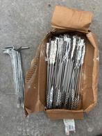 Rvs spouw ankers halve doos + paar kozijn ankers, Ophalen of Verzenden, Zo goed als nieuw, 100 tot 250 mm, Rvs