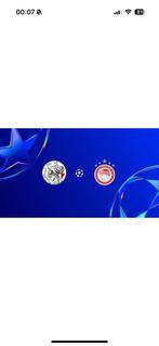 Ajax - Olympiacos 1 kaart vak 428, Tickets en Kaartjes, Eén persoon, September
