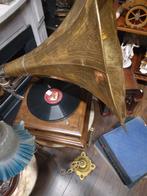 Oude grammofoon master voice, Ophalen