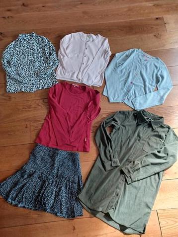 6 stuks meisjes kinderkleding mt 134/ 140 beschikbaar voor biedingen