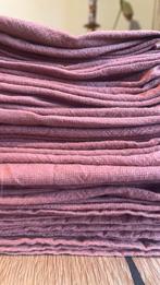 Dille & Kamille servetten roestbruin / roze, Ophalen of Verzenden, Zo goed als nieuw