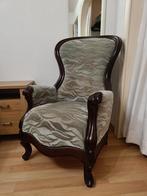 Klassieke Engelse Stijl Stoel, Ophalen, Gebruikt, Minder dan 75 cm, Stof