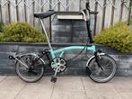 Nette Brompton vouwfiets met 6 versnellingen Nieuwe Banden, Brompton, 16 tot 18 inch, Versnellingen, Ophalen of Verzenden