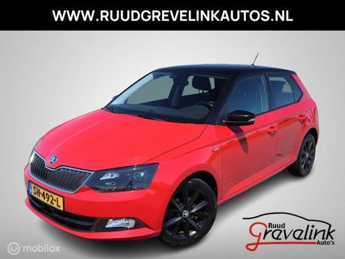 Skoda Fabia 5Drs TSI 95 PK Zwart Dak Navigatie Stoelverw Don, Auto's, Skoda, Bedrijf, Te koop, Fabia, ABS, Airbags, Airconditioning