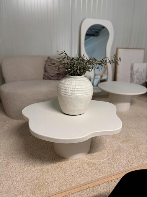 Salontafel organische vorm, Huis en Inrichting, Tafels | Salontafels, Nieuw, Minder dan 50 cm, 50 tot 100 cm, 50 tot 100 cm, Overige vormen